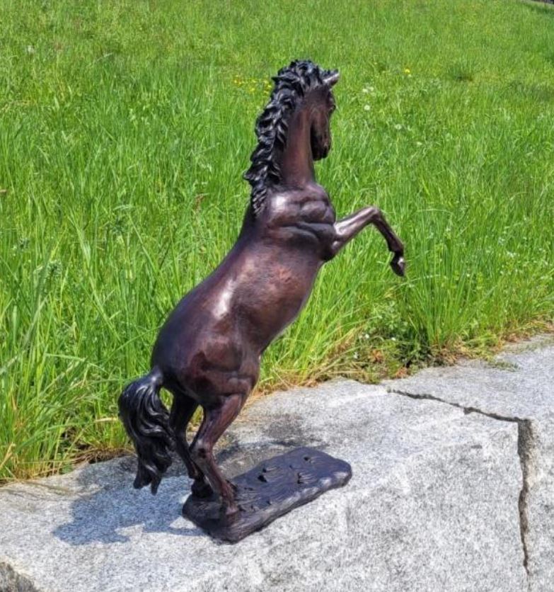 Bronze Rising Horse